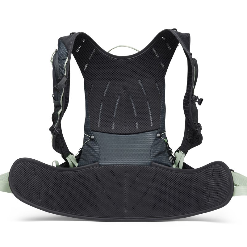 Black Diamond Women's Pursuit Backpack 15L Carbon/Foam Green-3